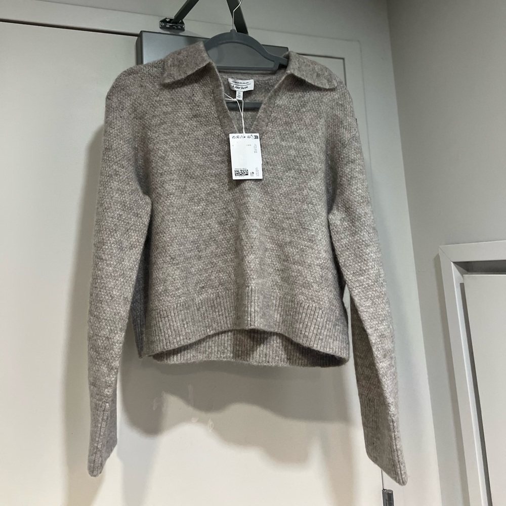 & other stories polo sweater